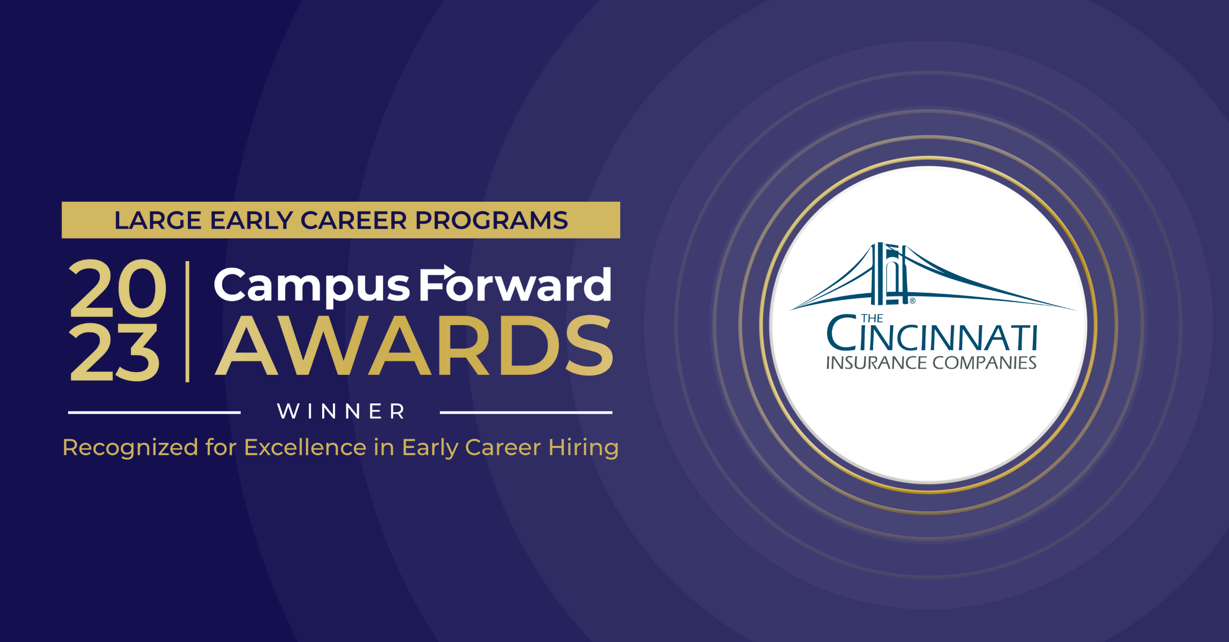 The Cincinnati Insurance Companies 2023 Campus Forward Award Winner